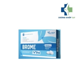 Brome Viha - Hỗ trợ giảm ho, giảm đau rát họng